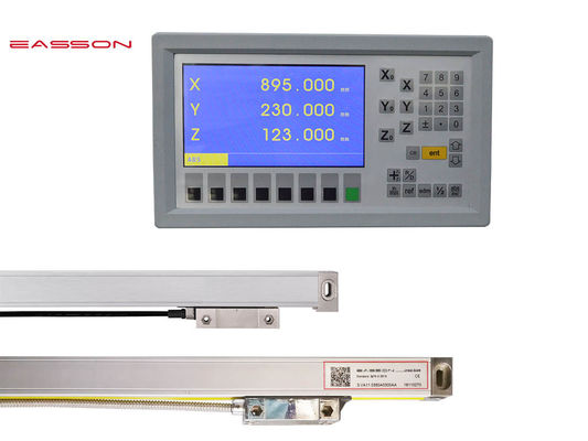 เครื่องมือกล 3 แกนระบบวัด LCD Dro เครื่องชั่งเชิงเส้น