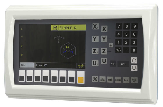 3 Axis Digital Readout Unit สําหรับการเจาะ 2-4 Linear Encoders ความละเอียด 5-0.1μm สัญญาณ A/B Quadrature