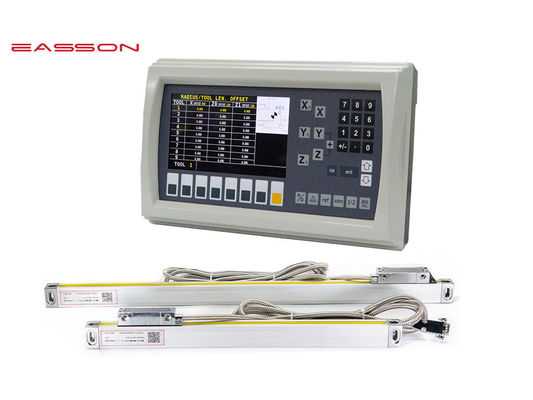จอแสดงผลการอ่านข้อมูลดิจิตอล 3 แกน Absolute Linear Encoder 0.5um