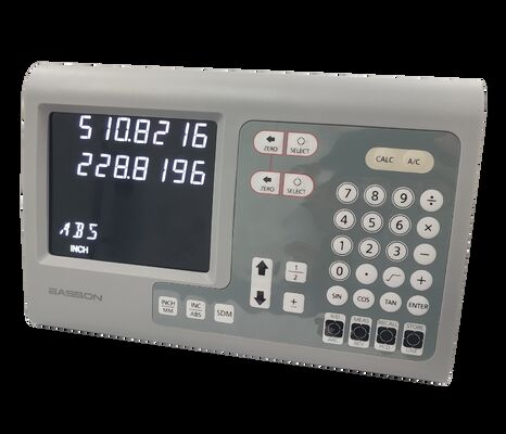 3 Axis Optical Linear Encoders พร้อมโปรแกรมหลายภาษาและความจําตําแหน่งการล้มเหลวของพลังงานเพื่อการผลิตเครื่องมือเครื่องยนต์ที่ดีขึ้น